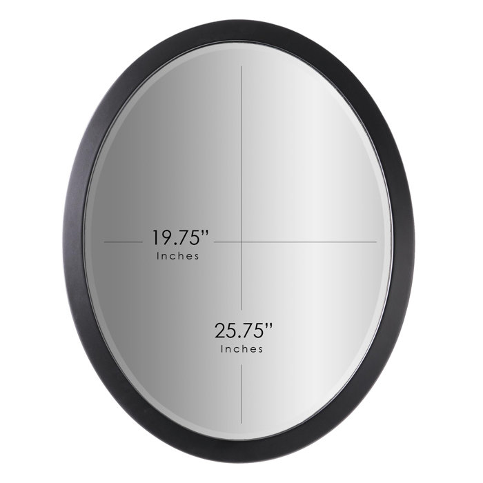 Latitude Run® Wallford Beveled Bathroom Mirror Wayfair